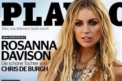 rosanna davison naked|Rosanna Davison goes au naturel in an unintentional nude shoot。